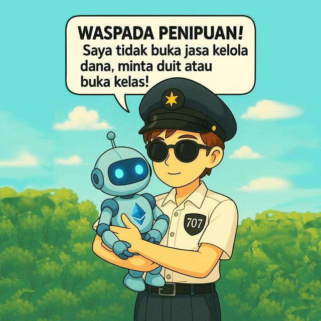 Kapten Crypto 707 Official (tidak buka jasa kelola dana & tidak minta duit)