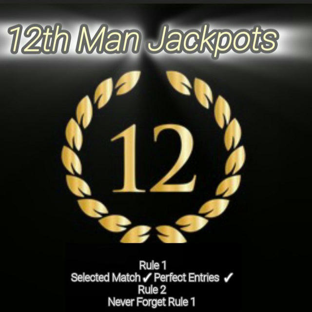 𝟭𝟮𝘁𝗵 𝗠𝗮𝗻 𝗝𝗮𝗰𝗸𝗽𝗼𝘁𝘀 💯