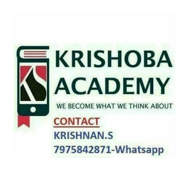 🏆KRISHOBA ACADEMY OFFICIAL 🎯