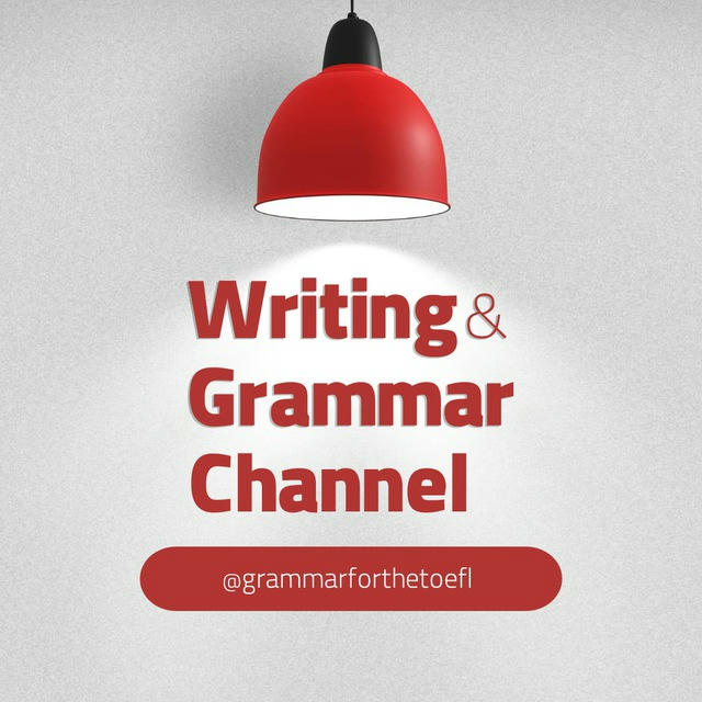 Writing & Grammar 👨‍🏫