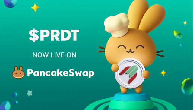 📣 $PRDT Listed on PancakeSwap The wait is over you can now trade $PRDT directly on PancakeSwap. After 4 years of building, t