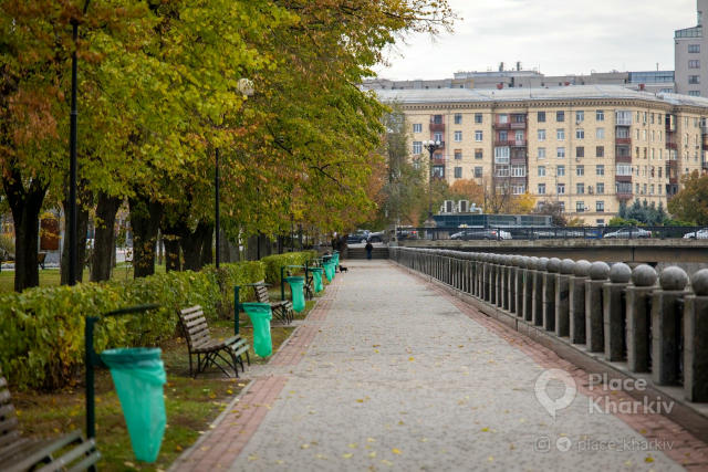 Харківська набережна❤️ Фото: @place_kharkiv #фото_харкова