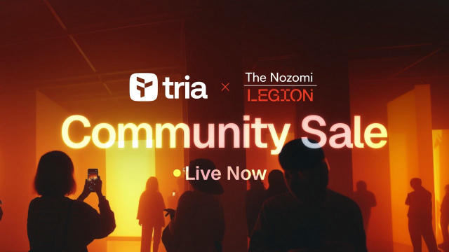 🔥 Tria відкрила сейл на Legion! 📊 Умови сейлу: - FDV $100M → 30% TGE | 2 міс. кліф | 6 міс. вестинг - FDV $200M → 60% TGE |