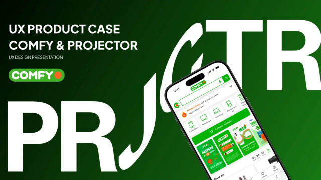 Ділимось концептом редизайну мережі побутової техніки COMFY — кейсом студентки курсу UX Advanced Аріни Вовчук. Завдання: 🔷 п