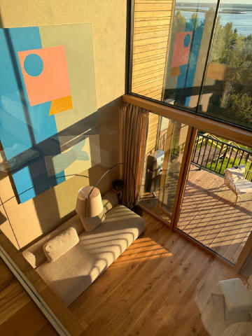 Нове місце для тихого відпочинку та усамітнення під Києвом — «Дніпро і Кручі» ✨ Це будиночки біля води, які знаходяться в год