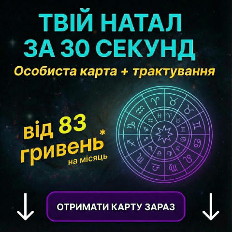 ✨Dyvo — твій персональний астролог за ціну кави ☕️ 🔮Натальна карта за 30 секунд прямо в Telegram. ✅Без дзвінків, без довгих
