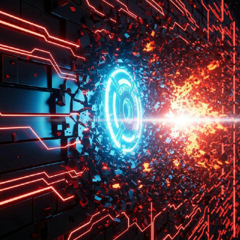 Ворог поводиться як корумпована Програма Майстер-Контролю (MCP). Вони зводять стіни, закривають порти і вірять, що ізоляція в