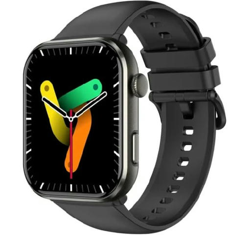 💥 Смарт-годинник Blackview R60 Black 🔴 Швидка відправка! Гарантія - 12міс! - Дисплей: 1.96’’ кольоровий сенсорний TFT-екран