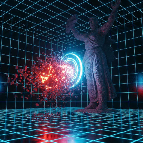 У світі TRON, коли програма пошкоджена, вона не просто зупиняється. Вона розпадається на пікселі. Вона зникає. Це те, що ми р