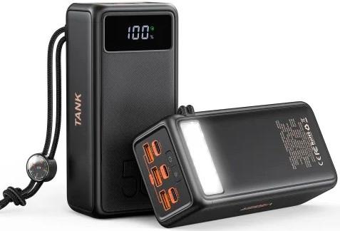 💥 Приїхали повербанки VEGER 56000mAh PD QC3.0 5A 130W Tank Boost (W5001C) 🔴 Швидка відправка! Гарантія в Україні - 6міс! -