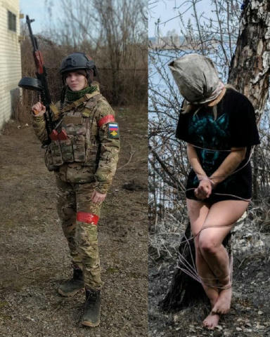 НАВБИВАЛАСЬ? ПРИБЕРІТЬ ДІТЕЙ ВІД ЕКРАНІВ! Сьогодні ми отримали страшні кадри з події на фронті: «Вона й*бнута кінчена тварина