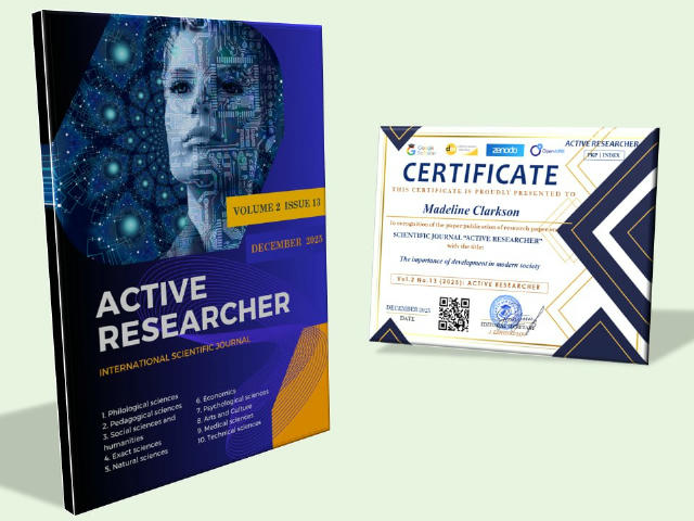 Diqqat! Shoshiling! #Katta_chegirma tugashiga oz qoldi! ACTIVE RESEARCHER Qabul: 20-dekabr.(shu kuni ham) Nashr: 22-dekabr. M