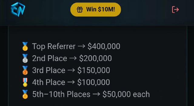 Це просто пздц , за 1 місце 400к$ , за 5-10 по 50к$ кожному - хто не спить , виконуйте тємку 👻 1) Реєструємось за посиланням