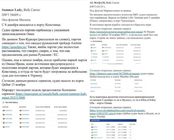 Сумнівні «оманські» добрива знову можуть зайти до України. ⭕️На український ринок готується нова партія мінеральних добрив, я