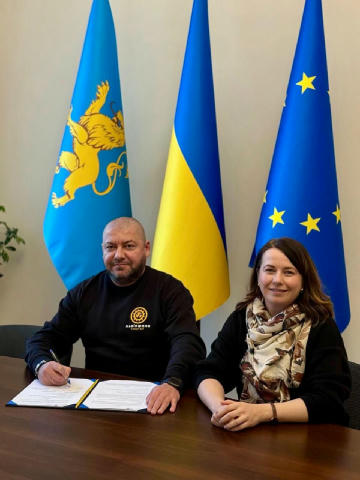 ⚡️⚡️⚡️Львівщина залучила 4,8 млн євро на дороги. Сьогодні Львівська обласна державна адміністрація підписала грантовий контра