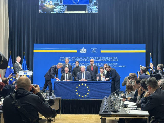 У Раді Європи почали формувати Комісію з розгляду заяв про компенсацію Україні збитків від збройної агресії РФ. Першими конве