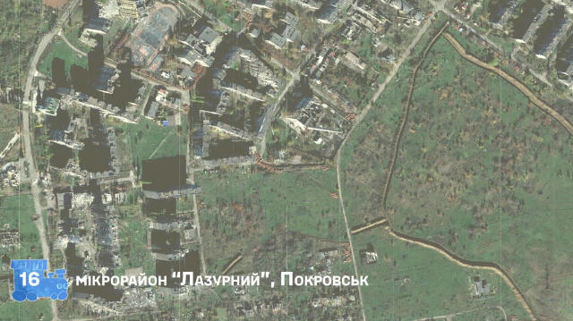 🎄 Адвент. День 16 — мікрорайон "Лузурний", Покровськ 🏚 Мікрорайон на південних околицях Покровська суттєво постраждав від о