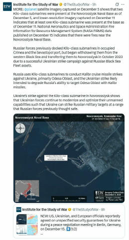 Американський аналітичний центр Institute for the Study of War (ISW) оприлюднив детальний аналіз супутникових знімків, що сто