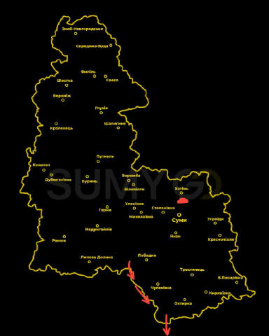 Зараз в районі Радьківки, прокрутився впевнено - ймовірно Гербера високо По іншим на мапі SUMY GO • Чуєте БпЛА?👉🏻@sumygo_bo