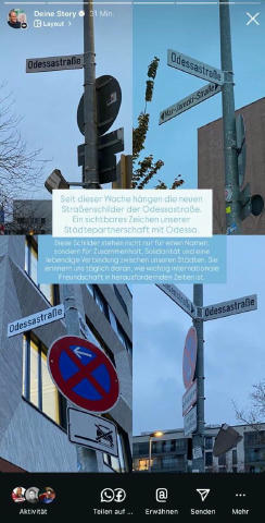 🇩🇪В Германии в городе Гейдельберге появилась улица в честь Одессы - Odessastraße И заметьте, Одесса с двумя «С»👌 Ссылка на