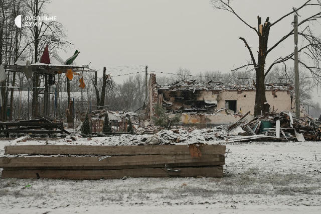 ⚠️Прикордонне село в Сумській області живе в умовах постійних обстрілів Прикордонне село в Сумській області, розташоване за 1