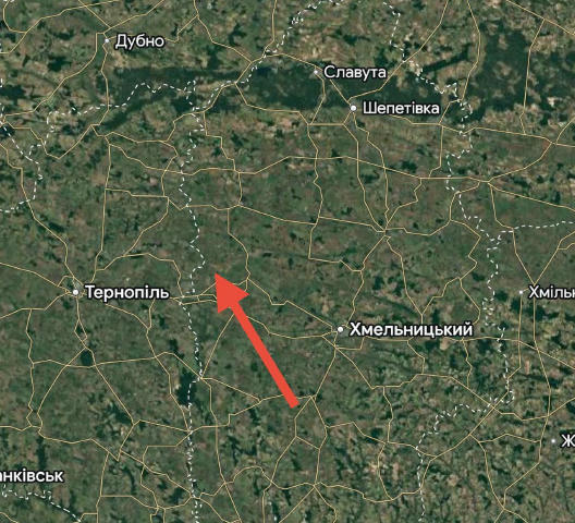 🛵Шахед/Гербера на Хмельниччині. Може піти на Тернопільщину. Підтримати канал☕️ ✅️ Чому тривога?