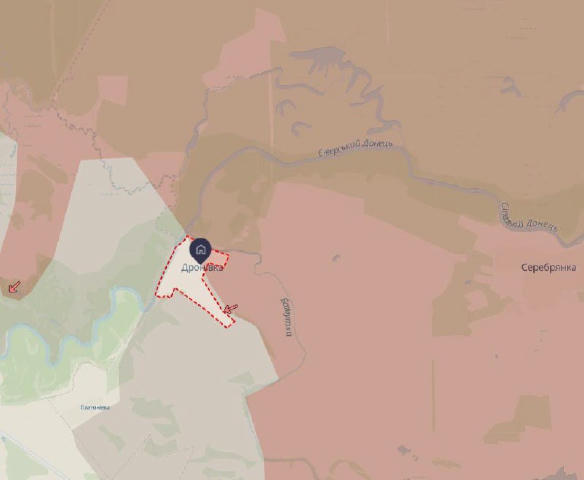 🔴 Противник захопив село Дронівка на Донеччині та здійснив просування в районі Дворічанського на Харківщині,- DeepState 🇺🇦