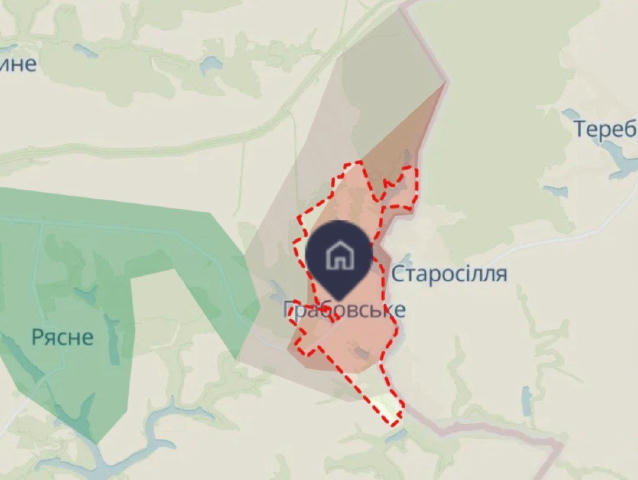 росіяни розширили зону контролю поблизу Грабовського Краснопільської громади минулої доби на 600 метрів, — Кордон.Медіа з пос