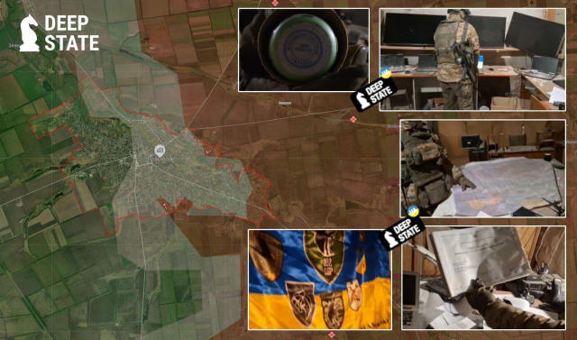 На данный момент официальные источники из Сил обороны юга сообщают, что информация о захвате российскими подразделениями кома