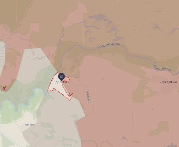 ⚫️Ворог окупував село Дронівка на Донеччині, а також просунувся поблизу Дворічанського на Харківщині, – DeepState. 😏 Підписа