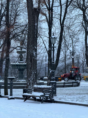 ❄️❄️❄️ Сьогоднішня сніжна прогулянка Києвом 📸 The Kyiv Lover Надсилайте нам фото/відео/інформацію ➡ @kievnow_bot 🇺🇦 КС: но