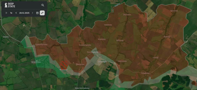 ‼️ Российские войска продвинулись в Андреевке Сумской области. Также увеличилась "серая зона" в Гуляйполе. Теперь почти весь