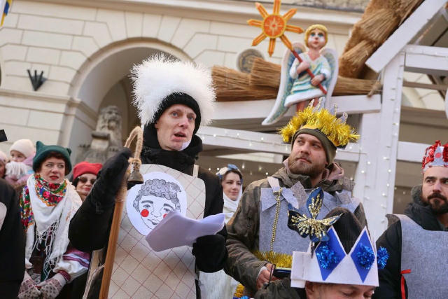 У Львові відбувся унікальний вертеп за участю акторів театру НЕЗЛАМНИХ та ветеранів У Львові відбулося особливе різдвяне дійс
