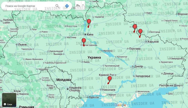 ❗️Над Украиной 5 вражеских воздушных шаров с угловыми отражателями Подписаться на INSIDER UA | Прислать контент