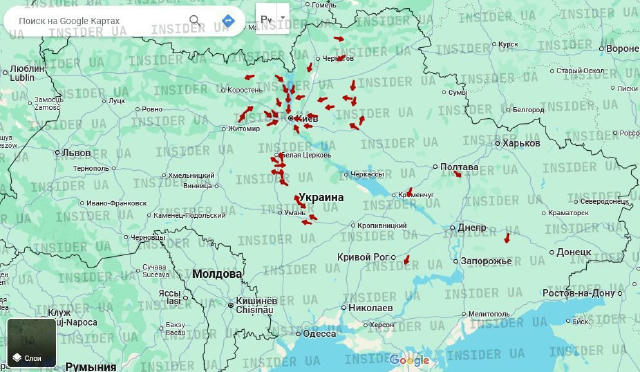 Герани продолжают атаковать Киев и область Подпишись сейчас: @energynewz