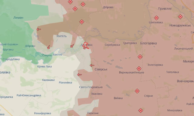 😡 Рашисти окупували Дронівку на Донеччині, - DeepState Також російські загарбники просунулися поблизу Дворічанського. @censo