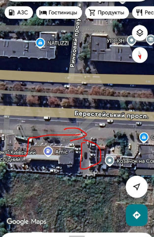 📝На берестейському проспекті на заправці Амік, стоять сині, періодично з увімкненими синіми маячка їздить патрулька по напря