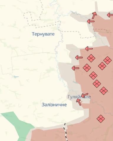 ❗рф просунулася до центральної частини Прилук на трасі Покровське–Гуляйполе, – ISW. Також, за даними аналітиків, окупанти мал