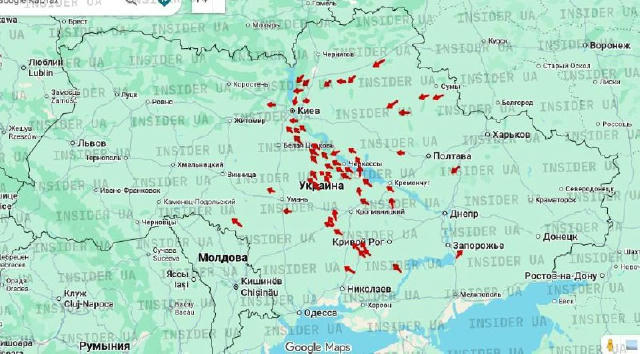 60+ мопедов ползут в сторону Киева, первые уже на подлёте (если их можно назвать первыми)😐. Инсайдер Киев