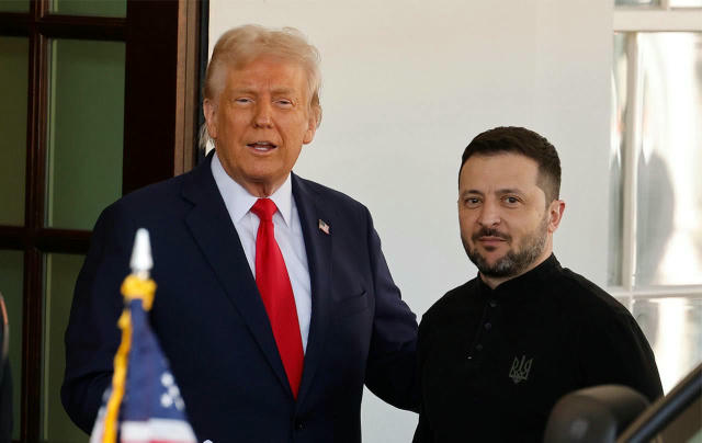 ⚡️Невдовзі розпочнеться зустріч Зеленського та Трампа в резиденції американського президента Володимир Зеленський здійснив св