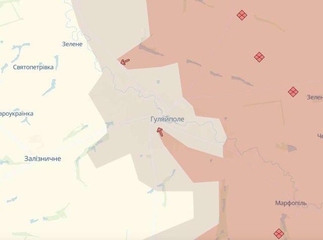 ❗️россия контролирует часть Гуляйполя в Запорожье. Ситуация в городе сейчас очень сложная, — Силы обороны Юга 🔍🔸Подписаться