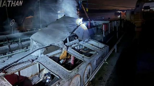 В Одесской и Николаевской областях повреждены иностранные судна В результате атаки российских ударных беспилотников в ночь на