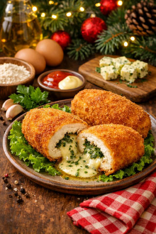 Котлети по-київськи 🎄 Ідеально ніжні, з ароматним вершковим маслом та зеленню всередині — улюблена класика української кухні