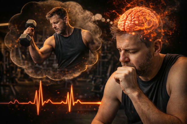 ⚡️ Думати про тренування майже так само корисно, як і ходити в зал: у експерименті люди, які 4 тижні лише уявляли силові впра